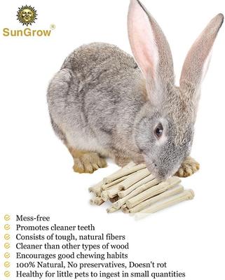Show full view: SunGrow Sweet Bamboo Chew Sticks Small-Pet Dental Treats & Snacks, 3.5-oz bag slide 3 of 6
