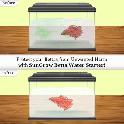 Show full view: SunGrow Tap Water Conditioner with Beneficial Bacteria for Freshwater Aquarium Treatments Detoxify Fish Tank Ammonia Remover, 6.7-oz bottle slide 3 of 6