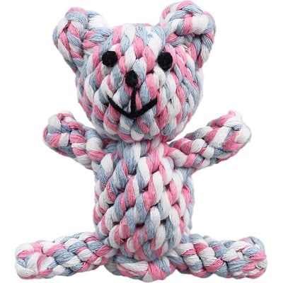 SunGrow SunGrow Teddy Bear Dog & Small Pet Dental Chews Toy, 5-in