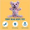Show in main carousel: SunGrow Teddy Bear Dog & Small Pet Dental Chews Toy, 5-in slide 2 of 7