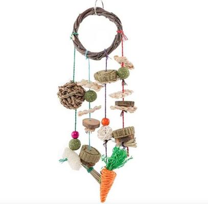 Show full view: SunGrow Teeth Grinding Cage Hanging Rabbit Chew Toys slide 2 of 4