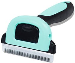 SunGrow Undercoat Deshedding Brush for Short Haired Dog & Cat Shedding Control & Grooming Tool