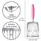 Show in main carousel: SunGrow Wide & Deep Metal Cat Litter Scooper, Pink slide 6 of 7