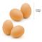 Show in main carousel: SunGrow Wooden Fake Eggs for Laying Hens in Chicken Coop Train to Lay inside Nest Box, Beige, 4 count slide 6 of 7