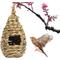 Show in main carousel: SunGrow Woven Nest, Food Feeder, Cage Accessory, Outdoor Hanging Bird House, 1 Count slide 1 of 8
