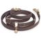 Show in main carousel: Sunny Tails 4-in-1 Convertible Hands Free Cloud Dog Leash, 8.5-ft long, 5/8-in wide, Espresso Brown slide 1 of 9