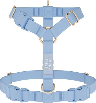 Show full view: Sunny Tails Cloud Lite Waterproof Dog Harness, Malibu Blue, Small: 15 to 21-in chest slide 8 of 11