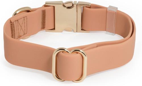 Show full view: Sunny Tails Cloud Waterproof Dog Collar, Chai Brown, Small: 8 to 12-in neck, 5/8-in wide slide 2 of 7