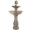 Show in main carousel: Sunnydaze Decor 2-Tier Arcade Solar Water Fountain, Earth slide 1 of 10