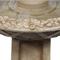 Show in main carousel: Sunnydaze Decor 2-Tier Beveled Flower Birdbath Water Fountain slide 6 of 10