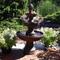 Show in main carousel: Sunnydaze Decor 3-Tier Flower Blossom Outdoor Electric Water Fountain slide 2 of 10