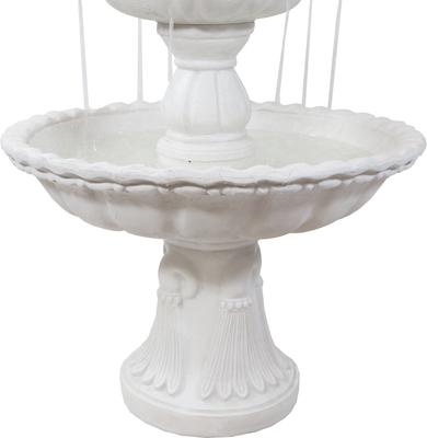 Show full view: Sunnydaze Decor 3-Tier Welcome Garden Water Fountain slide 6 of 10