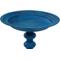 Show in main carousel: Sunnydaze Decor Backyard Beauty Cast Aluminum Metal Bird Bath, Blue Patina, 14.5-in slide 7 of 7