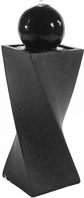 Show full view: Sunnydaze Decor Black Ball Solar Water Fountain slide 5 of 10