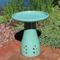 Show in main carousel: Sunnydaze Decor Classic Outdoor Ceramic Bird Bath, Dark Green slide 2 of 9