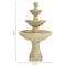 Show in main carousel: Sunnydaze Decor Electric Polystone Classic Style 3-Tier Designer Bird Water Fountain, Light Brown, 55-in slide 4 of 8
