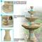 Show in main carousel: Sunnydaze Decor Electric Polystone Classic Style 3-Tier Designer Bird Water Fountain, Light Brown, 55-in slide 3 of 8