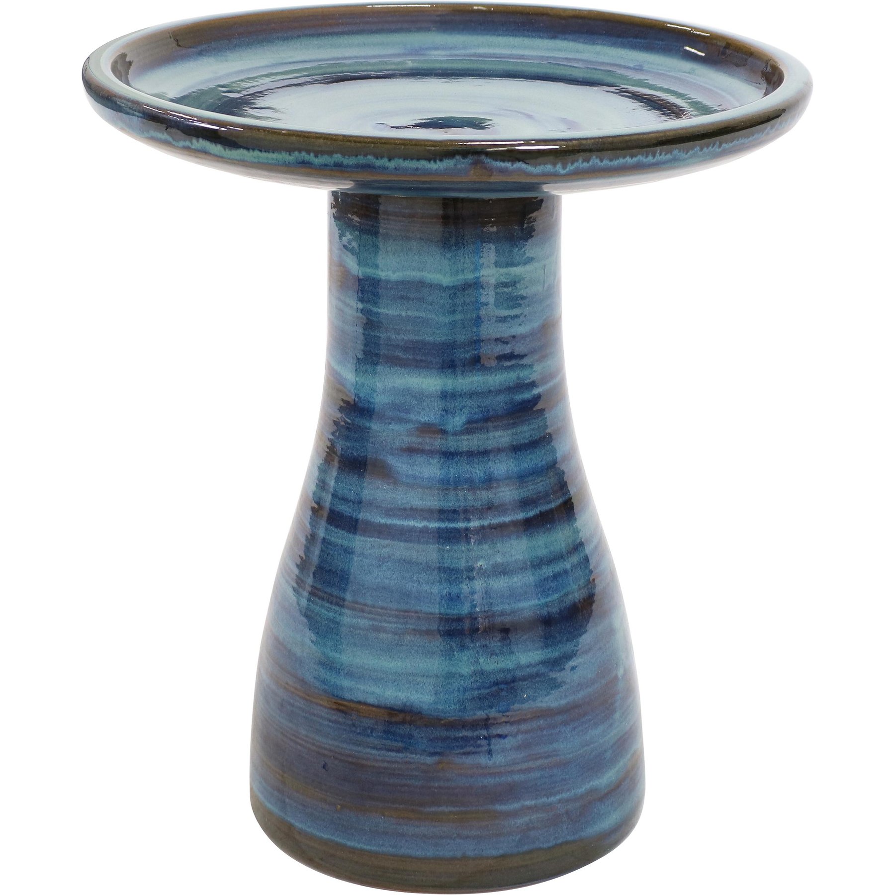 Sunnydaze Decor Elegant Outdoor Ceramic Bird Bath