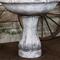 Show in main carousel: Sunnydaze Decor Fiberglass Reinforced Concrete 3-Tier Mediterranean-Inspired Bird Water Fountain, Grey, 50-in slide 6 of 9