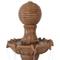 Show in main carousel: Sunnydaze Decor Fiberglass & Resin 4-Tier Ball Top Bird Water Fountain, Brown, 80-in slide 8 of 8