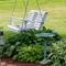 Show in main carousel: Sunnydaze Decor Garden Visitor Cast Aluminum Metal Bird Bath, Green Patina, 15-in slide 9 of 10