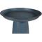 Show in main carousel: Sunnydaze Decor Gleeful Garden Metal Bird Bath, Matte Blue slide 7 of 7