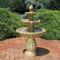 Show in main carousel: Sunnydaze Decor Polystone 3-Tier Classic Tulip Garden Stone Finish Bird Water Fountain, Light Brown, 46-in slide 2 of 8