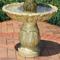 Show in main carousel: Sunnydaze Decor Polystone 3-Tier Classic Tulip Garden Stone Finish Bird Water Fountain, Light Brown, 46-in slide 6 of 8