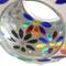 Show in main carousel: Sunnydaze Decor Rainbow Daisies Mosaic Glass Fly-Through Hanging Bird Feeder slide 3 of 10
