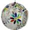 Show in main carousel: Sunnydaze Decor Rainbow Daisies Mosaic Glass Fly-Through Hanging Bird Feeder slide 6 of 10