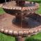 Show in main carousel: Sunnydaze Decor Resin & Concrete 3-Tier Pair of Doves Bird Water Fountain, Brown, 43-in slide 5 of 8