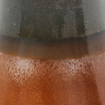 Show full view: Sunnydaze Decor Smooth Glaze Ceramic Dusty Rose Bird Bath, Grey slide 6 of 7