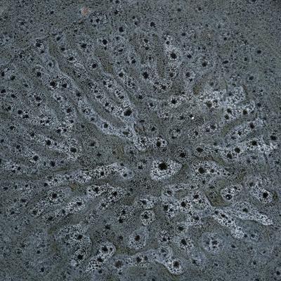 Show full view: Sunnydaze Decor Toulon Ceramic Bird Bath, Black Mist, 24.5-in slide 4 of 5