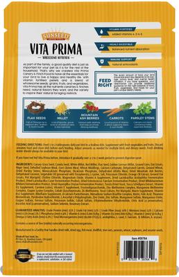 Show full view: Sunseed Vita Prima Canary & Finch Food, 2-lb bag slide 2 of 4