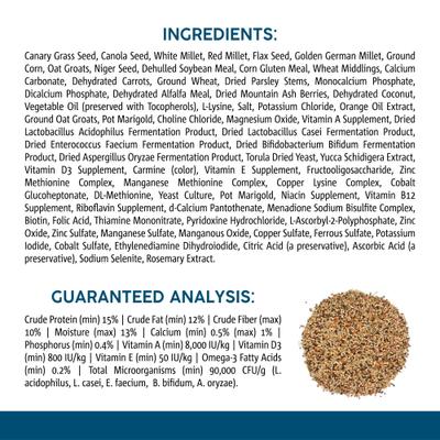 Show full view: Sunseed Vita Prima Canary & Finch Food, 2-lb bag slide 4 of 4