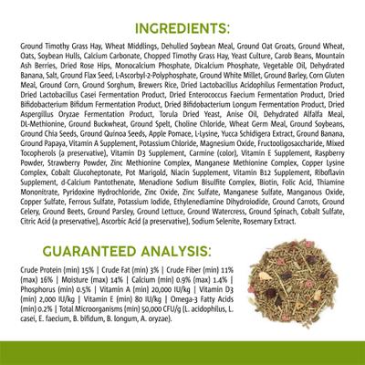 Show full view: Sunseed Vita Prima Chinchilla Food, 3-lb bag slide 5 of 6