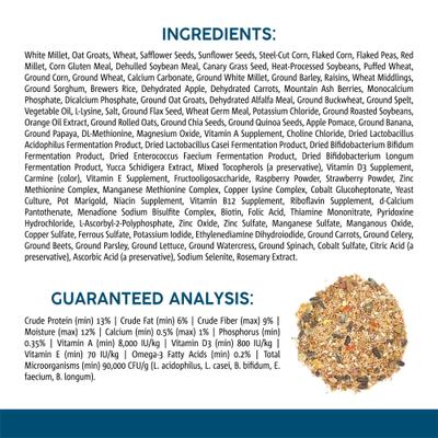 Show full view: Sunseed Vita Prima Cockatiel & Lovebird Food, 3-lb bag slide 4 of 4