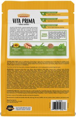 Show full view: Sunseed Vita Prima Gerbil & Hamster Food, 2-lb bag slide 2 of 5