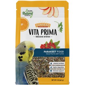 Sunseed Vita Prima Parakeet Food, 2-lb bag