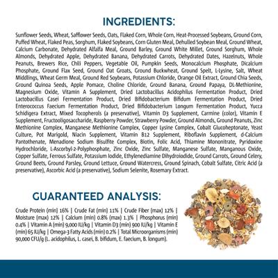 Show full view: Sunseed Vita Prima Parrot Food, 4-lb bag slide 4 of 4