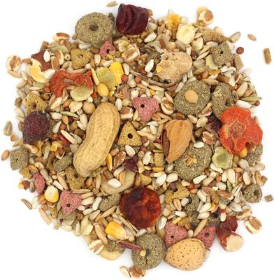 Show full view: Sunseed Vita Prima Safflower Formula Parrot Food, Medium/Large Parrot: 4-lb bag slide 3 of 5