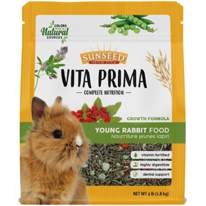 Sunseed Vita Prima Young Rabbit Food, 4-lb bag