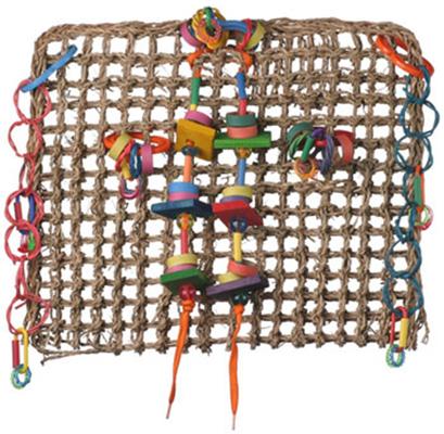 Show full view: Super Bird Creations Activity Wall Bird Toy, Medium slide 2 of 10