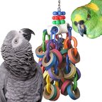 Super Bird Creations Bagel Cascade Bird Toy, Large