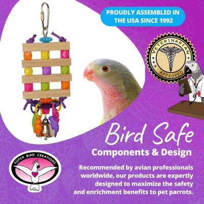 Show full view: Super Bird Creations Balsa Bling Bird Toy slide 6 of 8