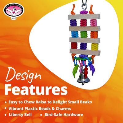 Show full view: Super Bird Creations Balsa Bling Bird Toy slide 7 of 8