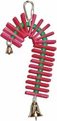 Super Bird Creations Balsa Candy Cane Bird Toy slide 2 of 7