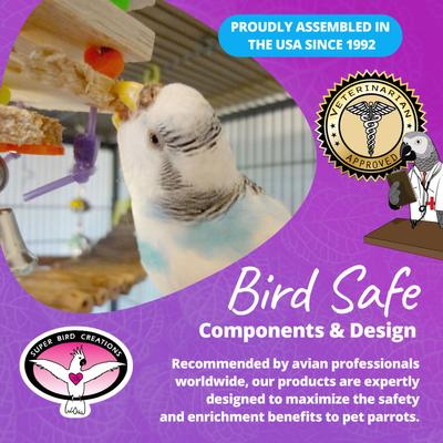 Show full view: Super Bird Creations Balsa Stack Bird Toy slide 6 of 7