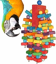 Super Bird Creations Beakasaurus Bird Toy, Large/X-Large