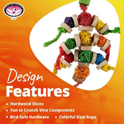 Show full view: Super Bird Creations Bingo Chips Bird Toy slide 7 of 7